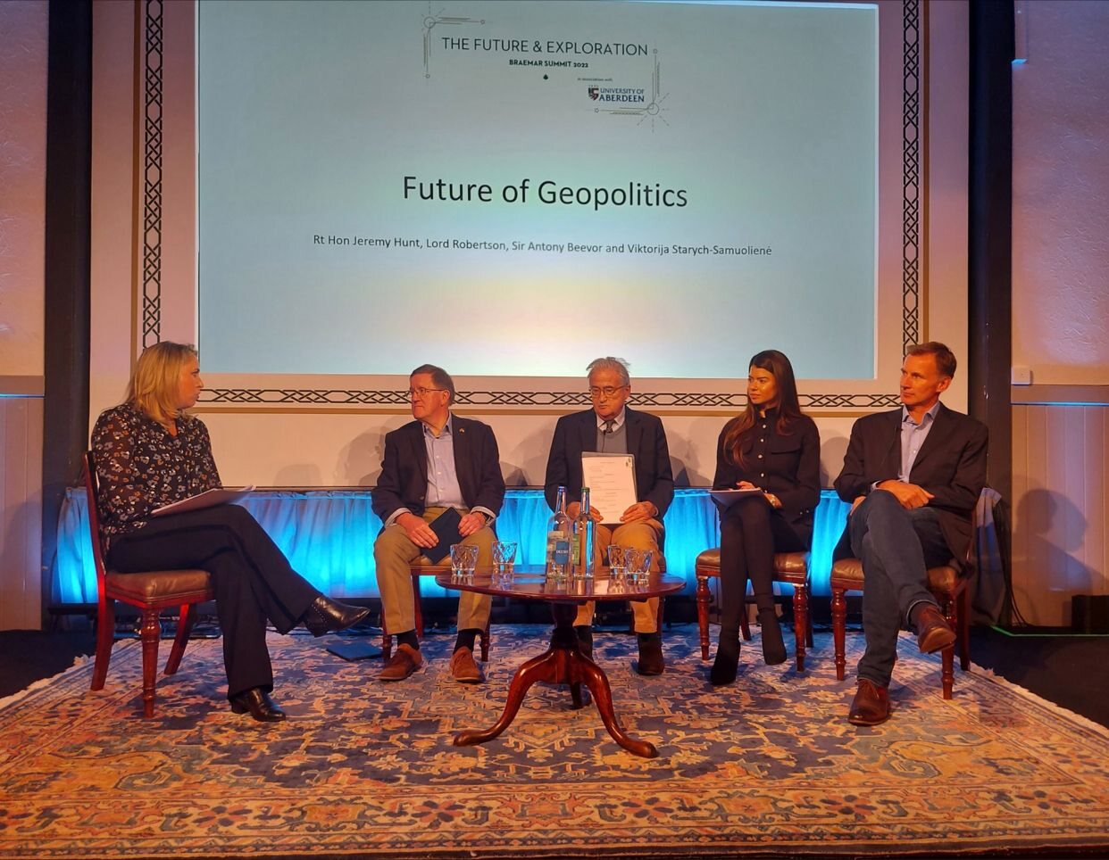 Braemar Summit, panel on the future of geopolitics